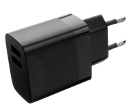 FIXED Ładowarka sieciowa 17W 2xUSB-A czarny FIXC17N-2U-BK - 1342402 - zdjęcie 2